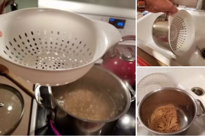 How to Strain Pasta Without a Strainer