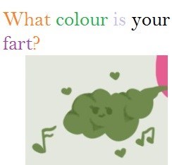 Can Fart Have Color
