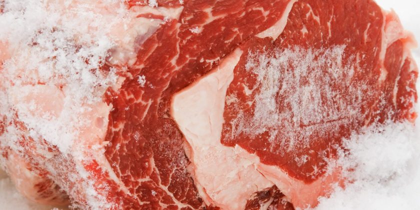 What Do Ice Crystals In Meat Signify