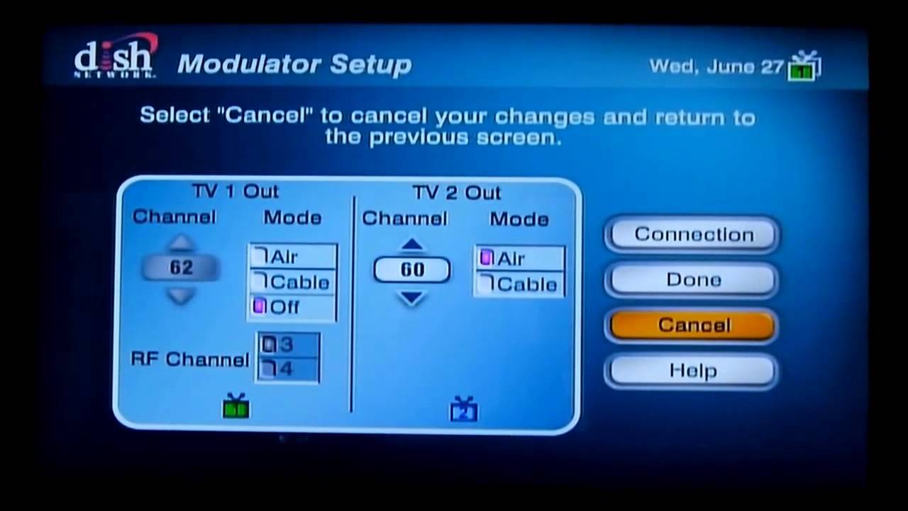 How to Program a Dish Remote to Work on TV2