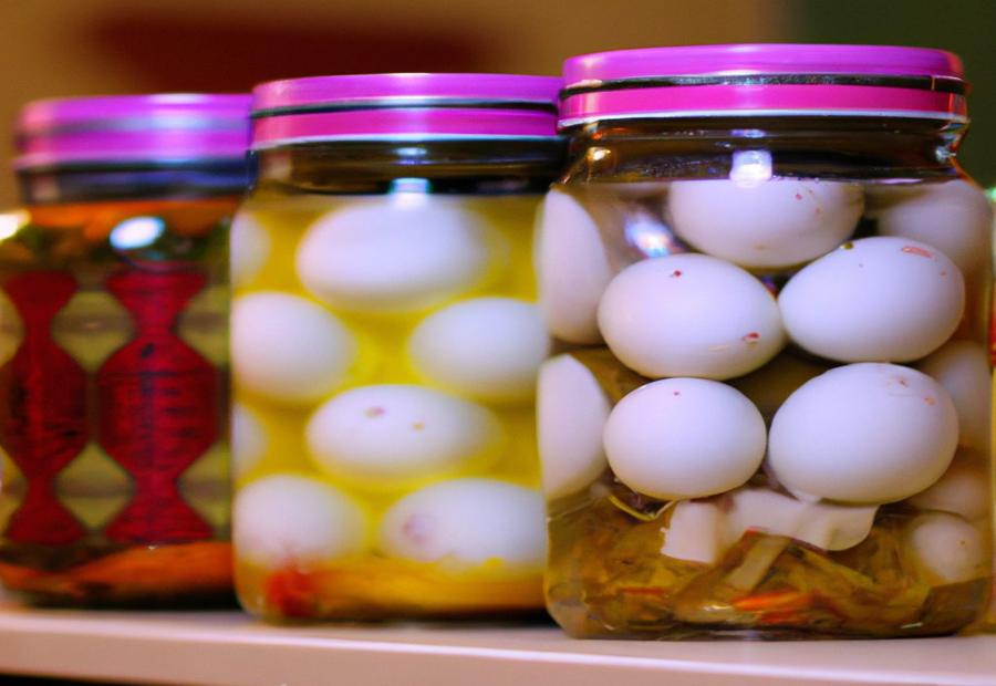 Recommended Storage Method for Pickled Eggs 