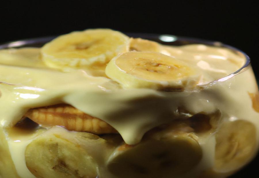 Nutritional content of banana pudding 