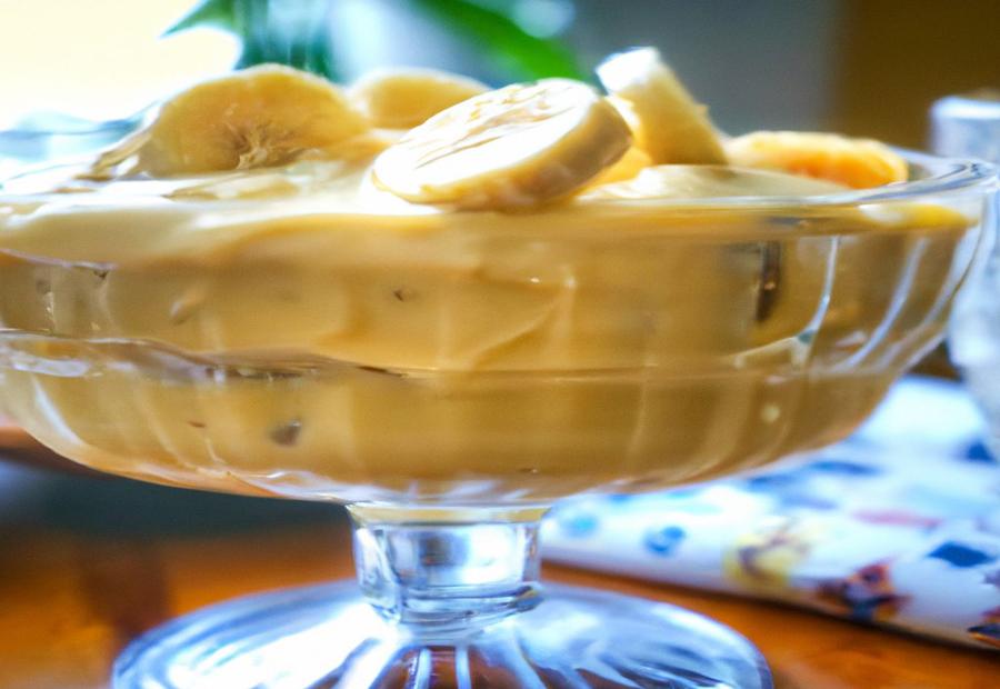 Techniques to thicken banana pudding 