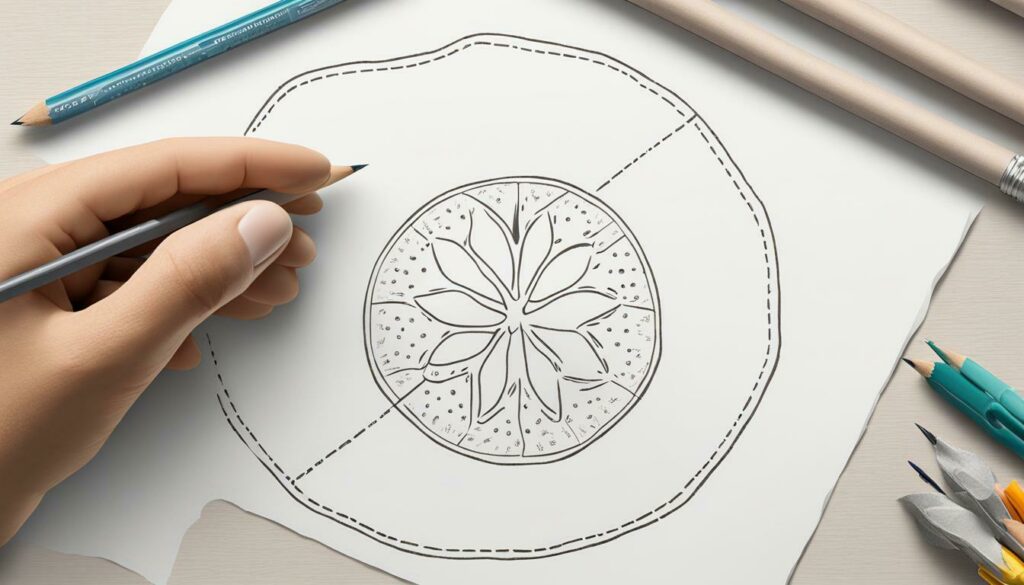 Beginner's guide to drawing a sand dollar