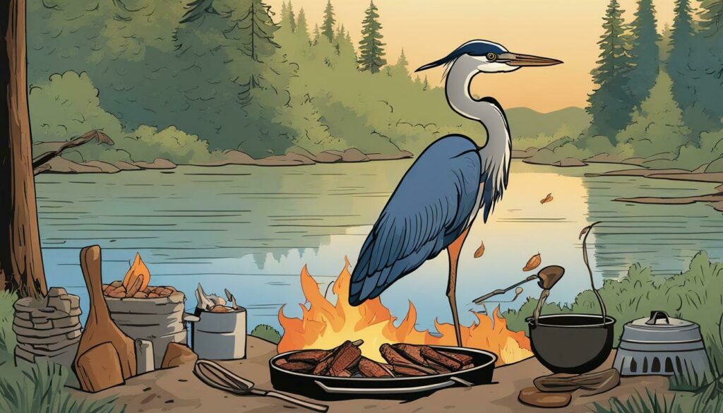 Blue heron cooking tips