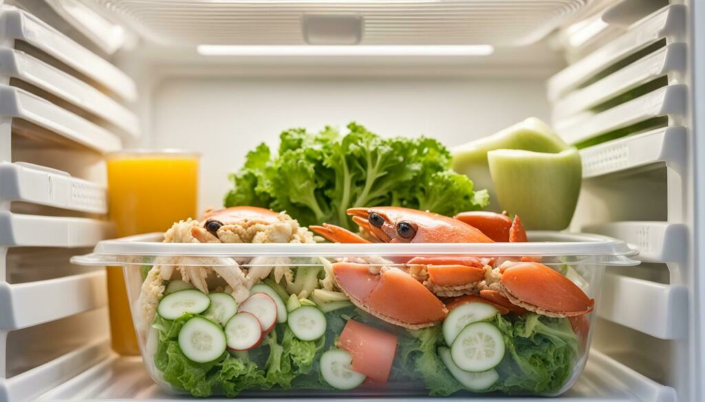 Crab Salad Refrigeration Tips