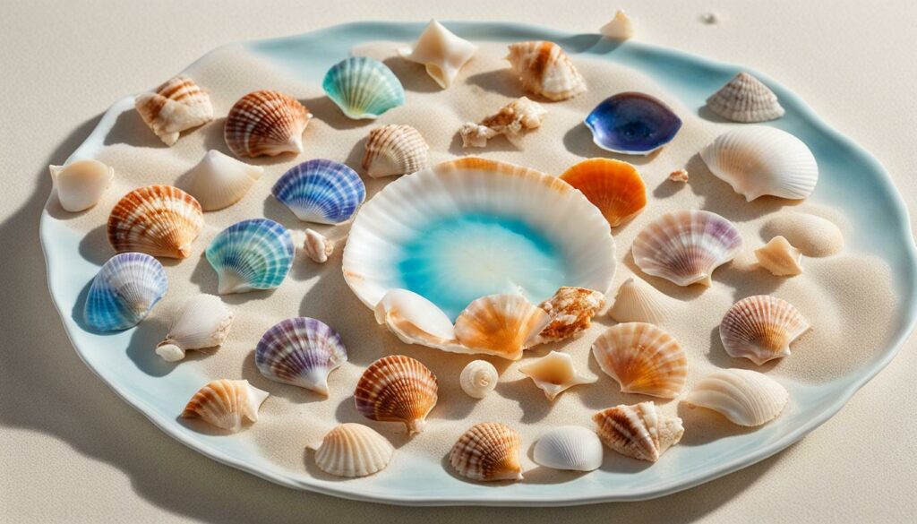 Edible seashells