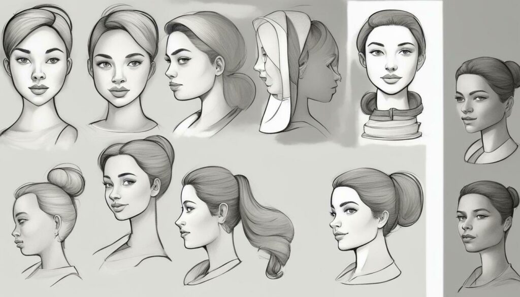 Tips for drawing fat faces and necks
