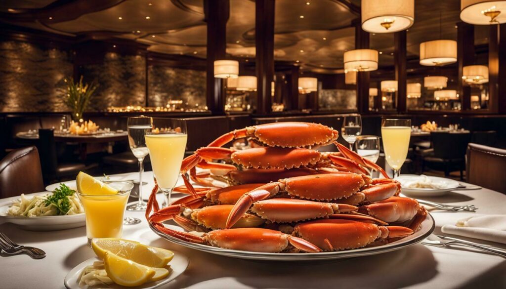 all-you-can-eat crab legs at Ocean Prime