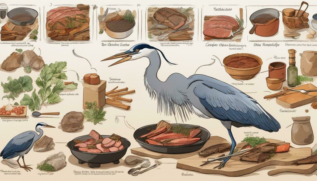 blue heron cooking methods