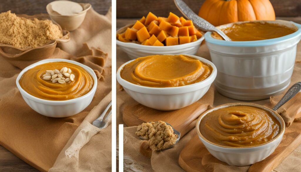 canned pumpkin pie filling vs homemade pumpkin pie filling