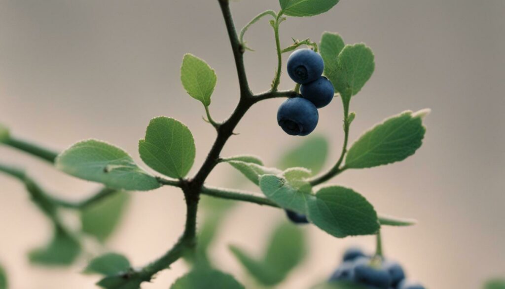 health benefits of blueberry stems