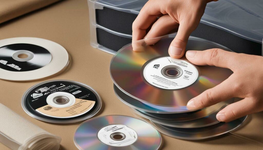 preventing disc scratching