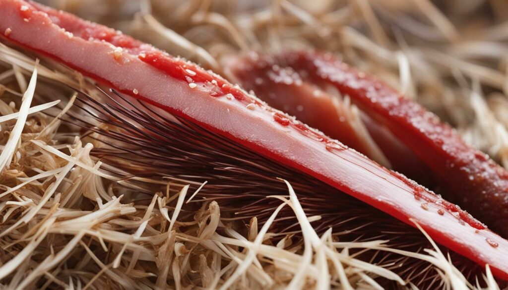 raw porcupine meat safety