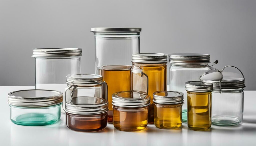 recommended containers for rso oil storage