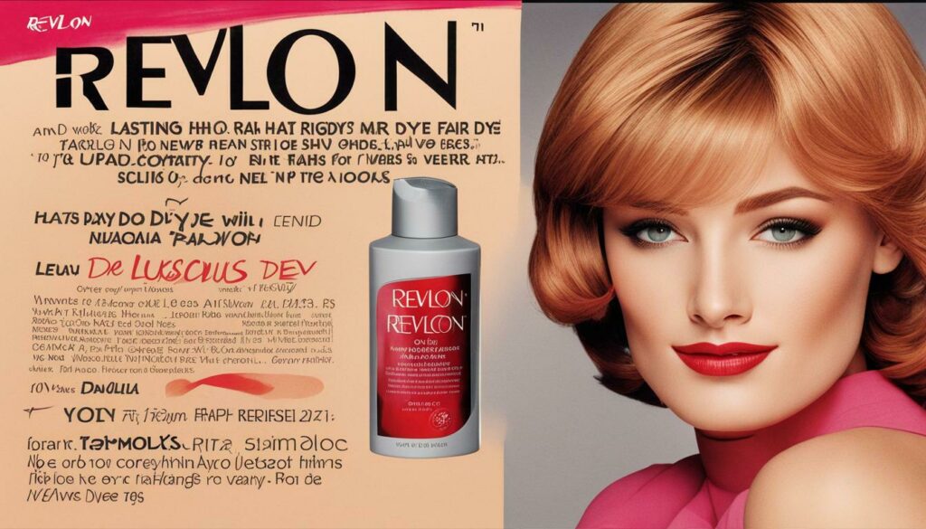 revlon hair color lasting results