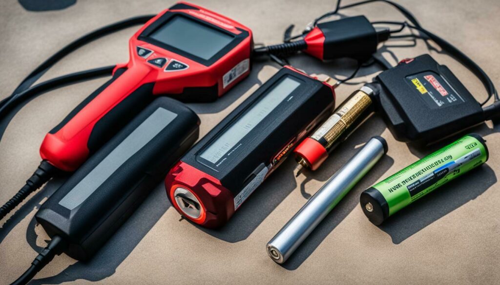 Battery Types and Metal Detector Alarms