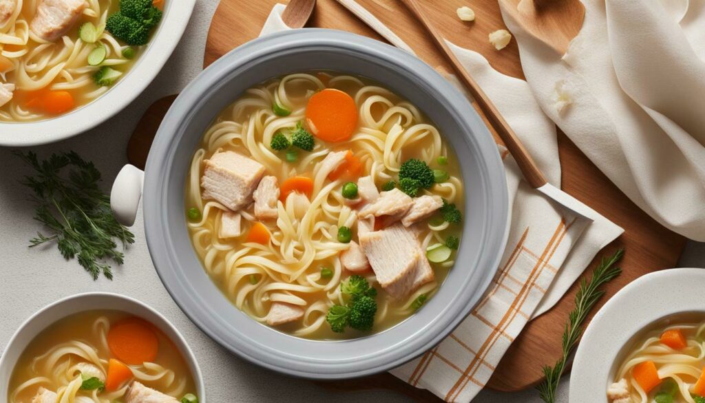 canned chicken noodle soup