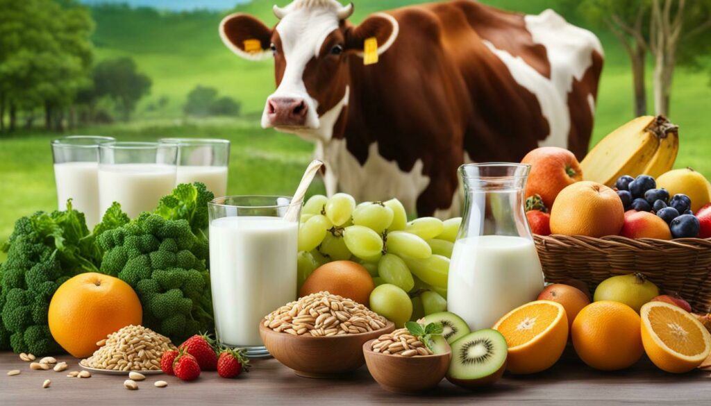 cow milk in halal diet