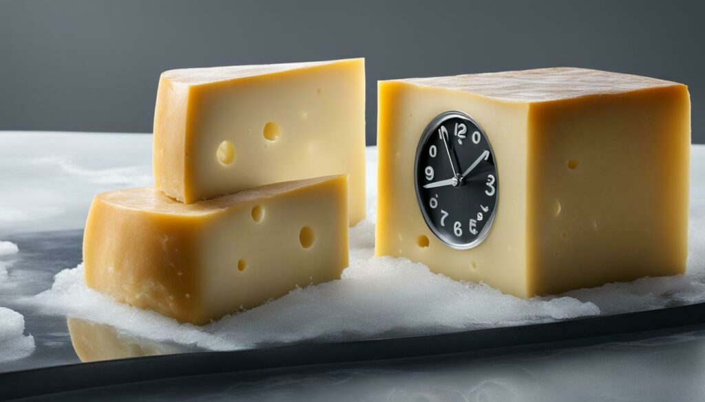 extending shelf life of vacuum sealed cheese