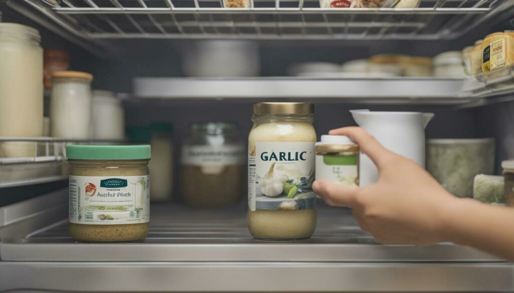 maintaining garlic paste quality
