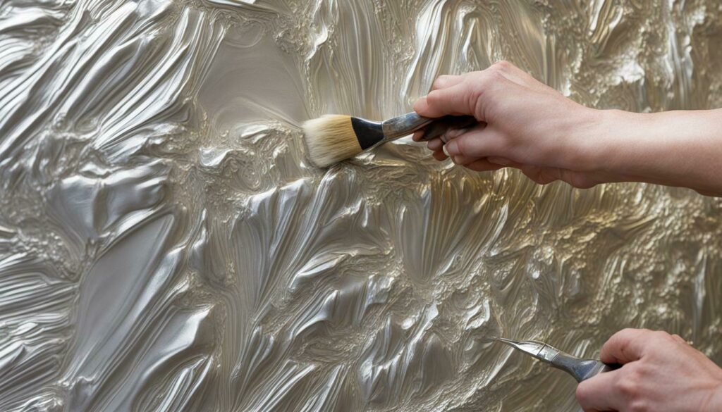 painting foil faced insulation for improved aesthetics