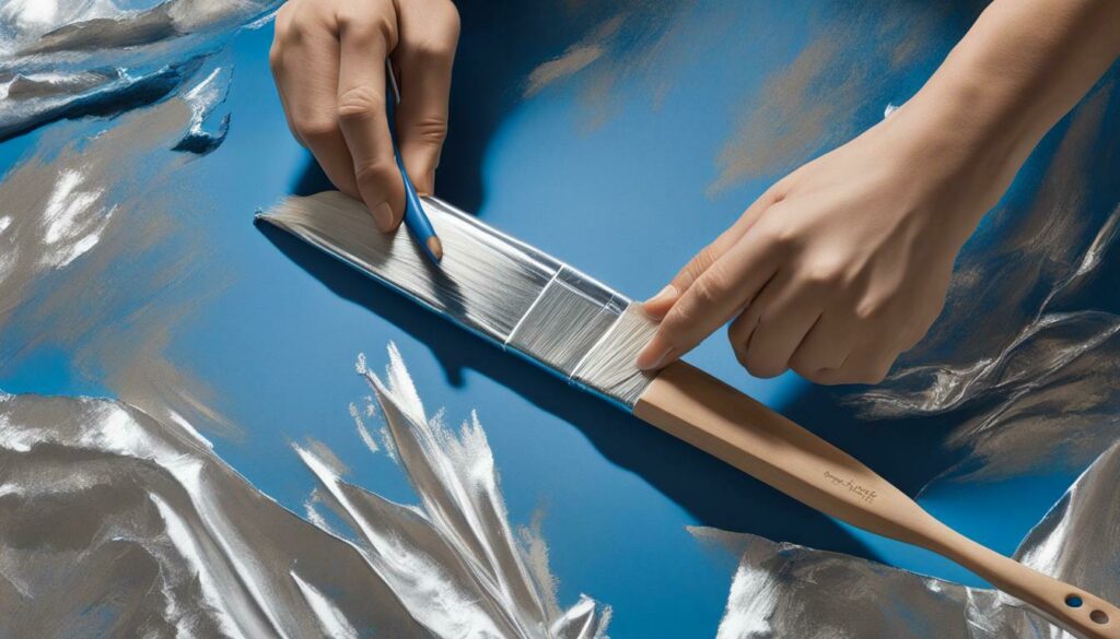painting tips for foil faced insulation