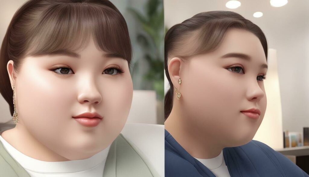 realistic chubby face drawing