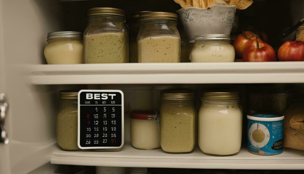 recommended storage duration for garlic paste in the fridge