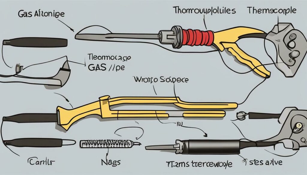 steps to replace a thermocouple