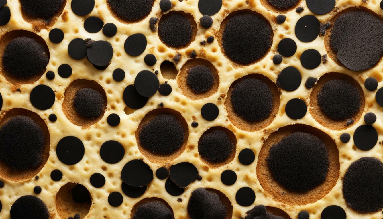 are black dots on bread mold