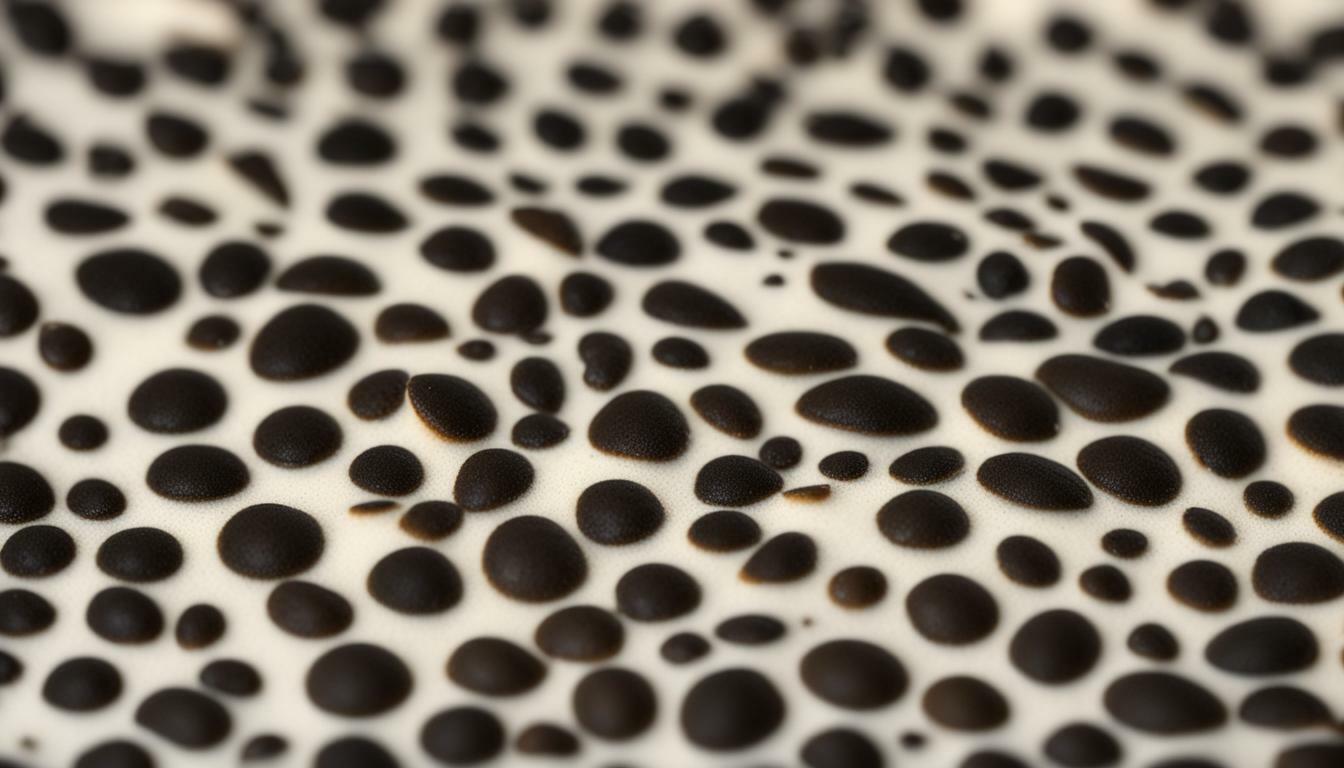 black dots in grits