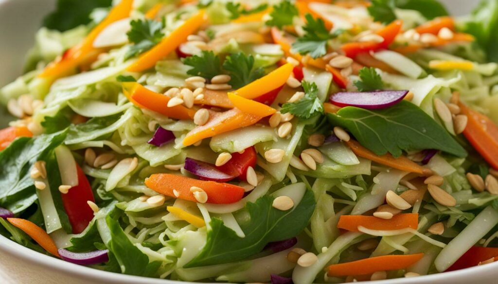 low-carb and sugar-free coleslaw
