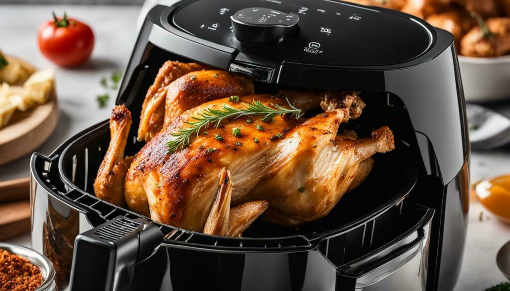perfect cooking time for air fryer chicken