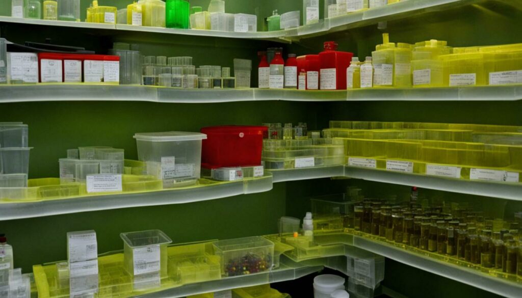 urine sample storage duration