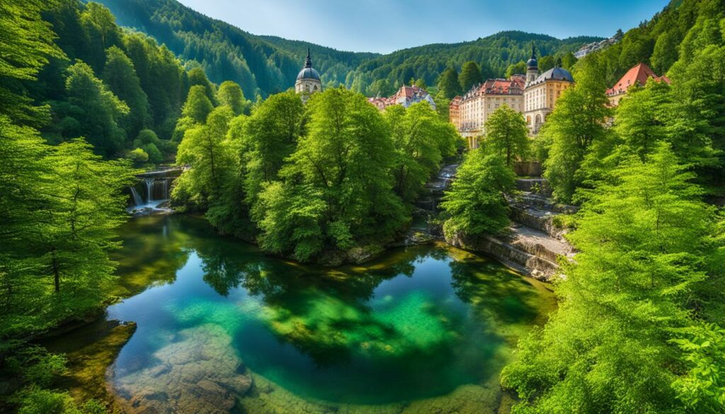 Karlovy Vary healing springs