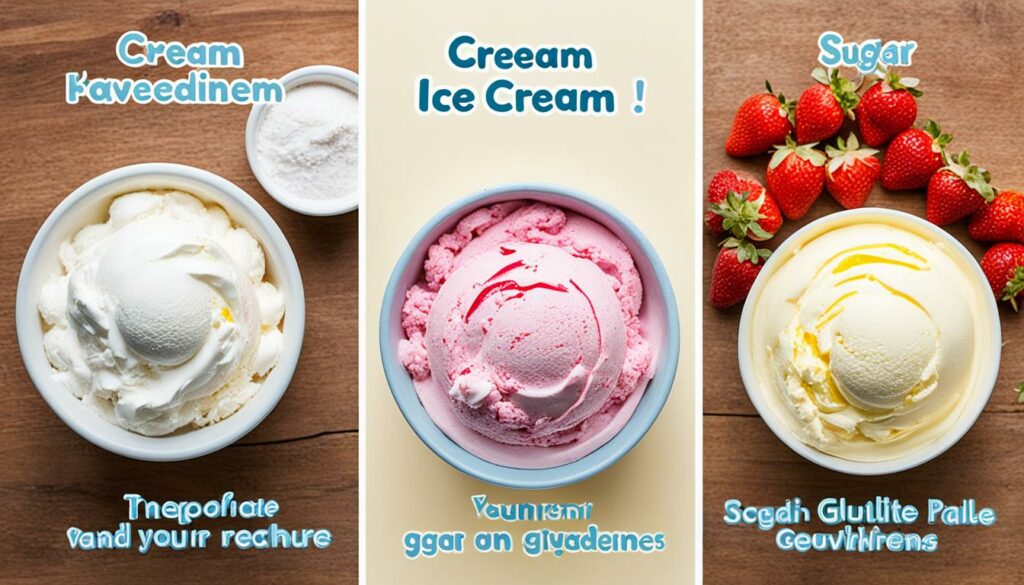 Ingredients in Ice Cream