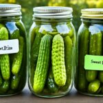 what is the difference between a sweet pickle and a sweet gherkin